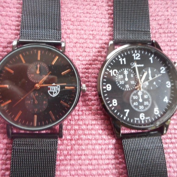 Two new quartz watches, mash band - Picture 2 of 7